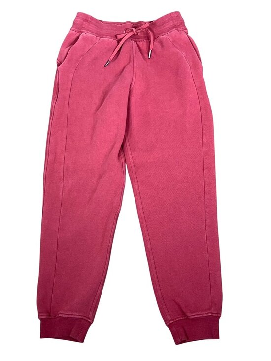 Lululemon Pants - LULULEMON Scuba Jogger Pants Pomegranate (Muted Red) Sz 4 #W5CVAS EUC